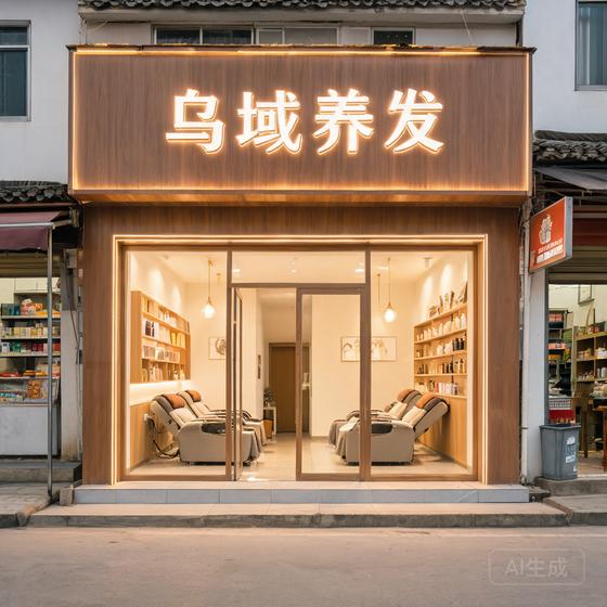 乌域养发乡镇轻资产养发创业项目 零加盟费享全链路扶持