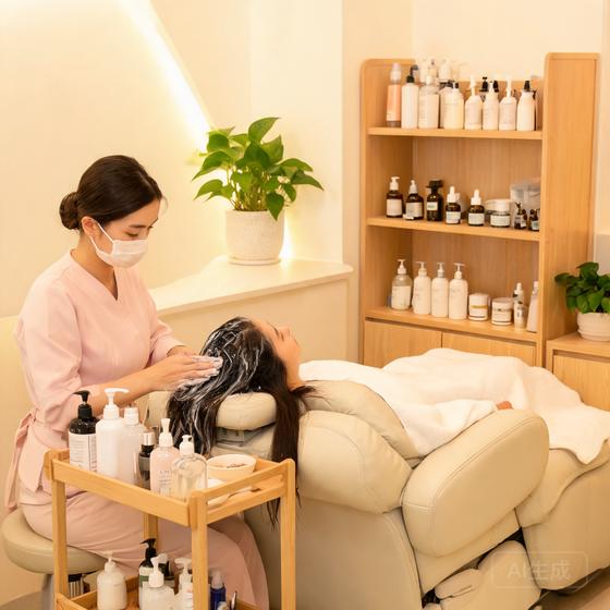 传统美容院营收破局新路径:乌域养发店中店轻嫁接合作指南