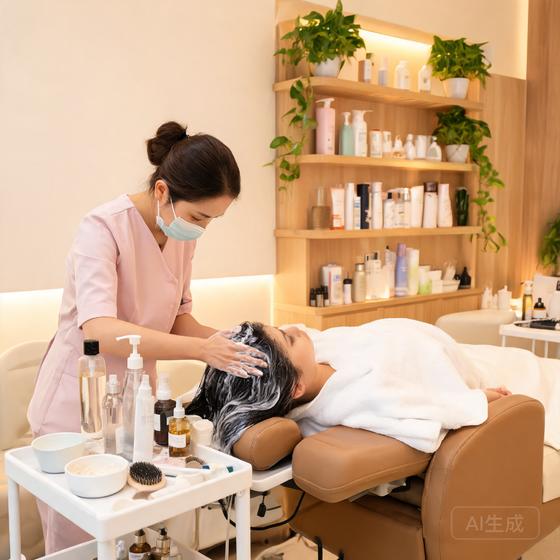 传统理疗馆增收新路径:乌域养发店中店轻嫁接模式全解析