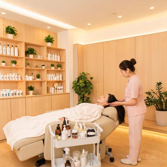 社区美业留客难破局指南:乌域养发店中店轻嫁接模式详解