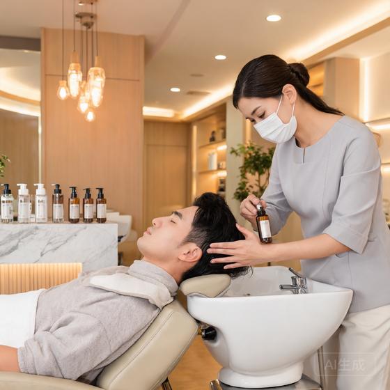 美业门店破营收瓶颈指南:乌域养发店中店轻嫁接方案
