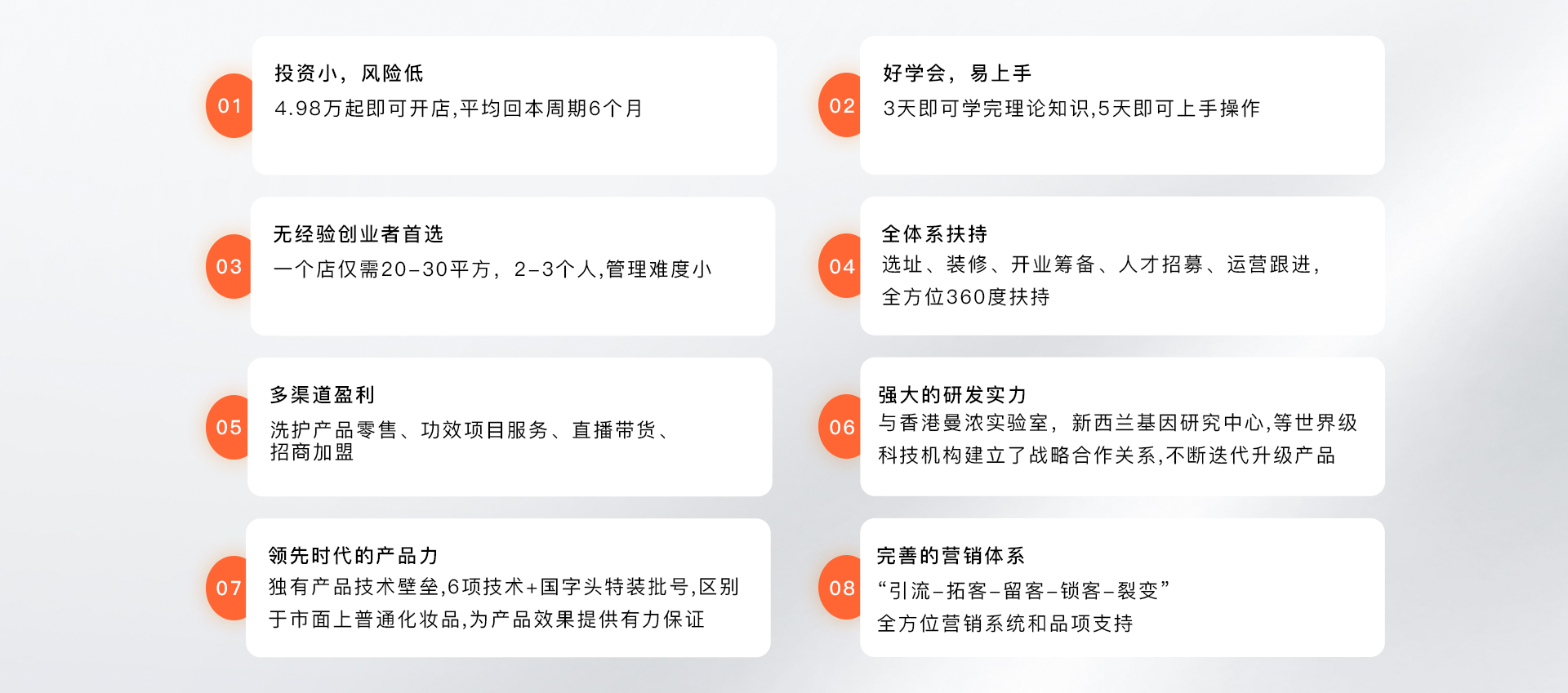 八大优势，安心无忧